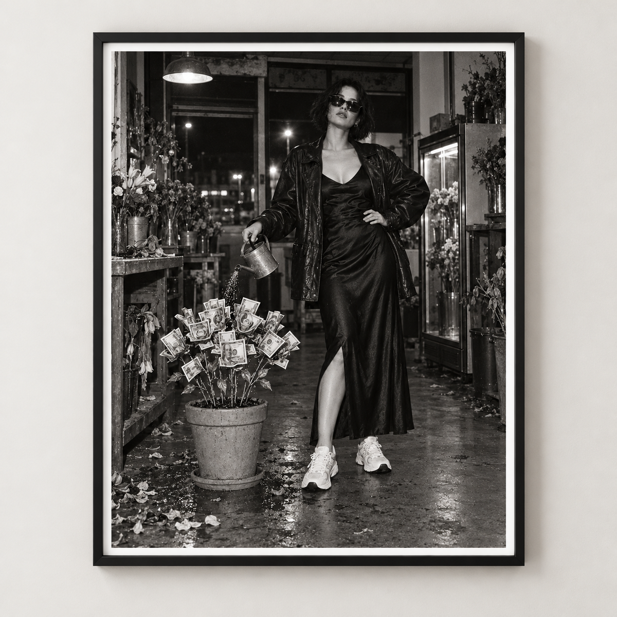 Liquid Assets — Sienna Ricci — framed artwork
