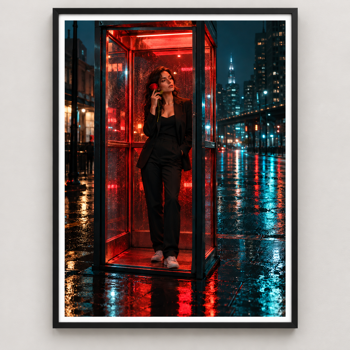 After Hours A — Sienna Ricci — framed artwork