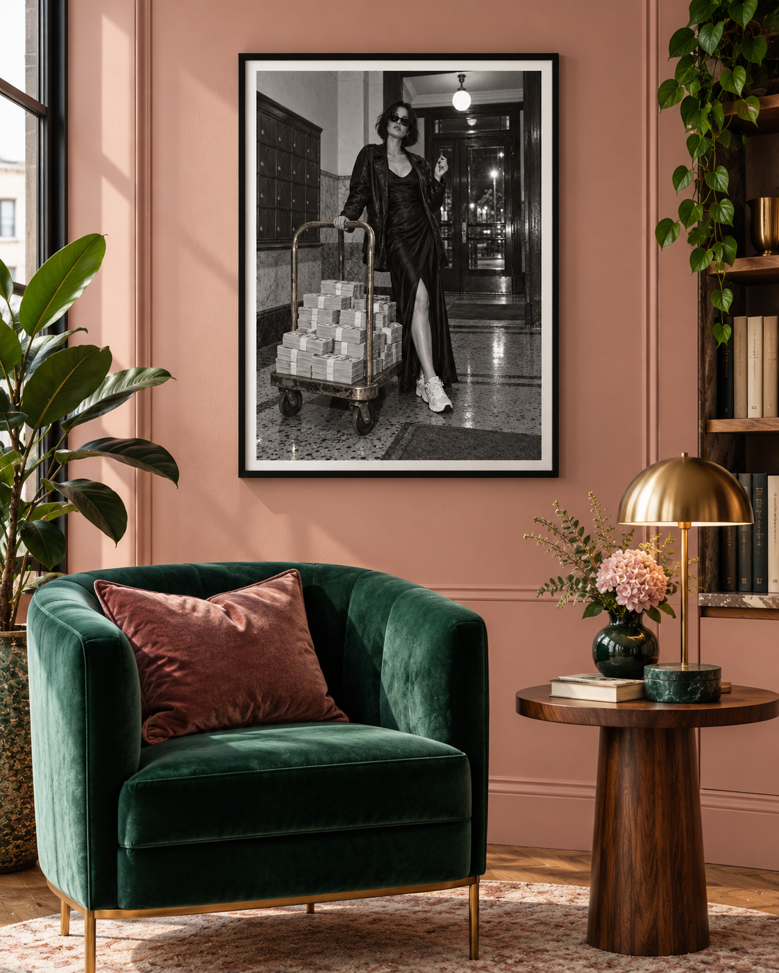 Cash on Delivery — Sienna Ricci — interior setting