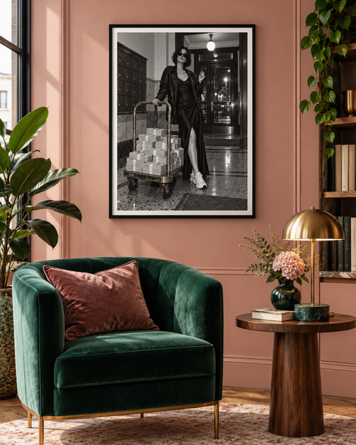 Cash on Delivery — Sienna Ricci — interior setting