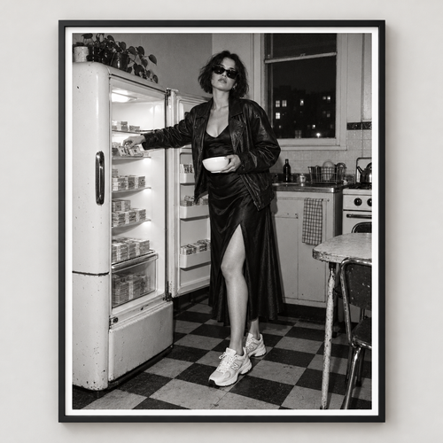 Cold Hard Cash — Sienna Ricci — framed artwork