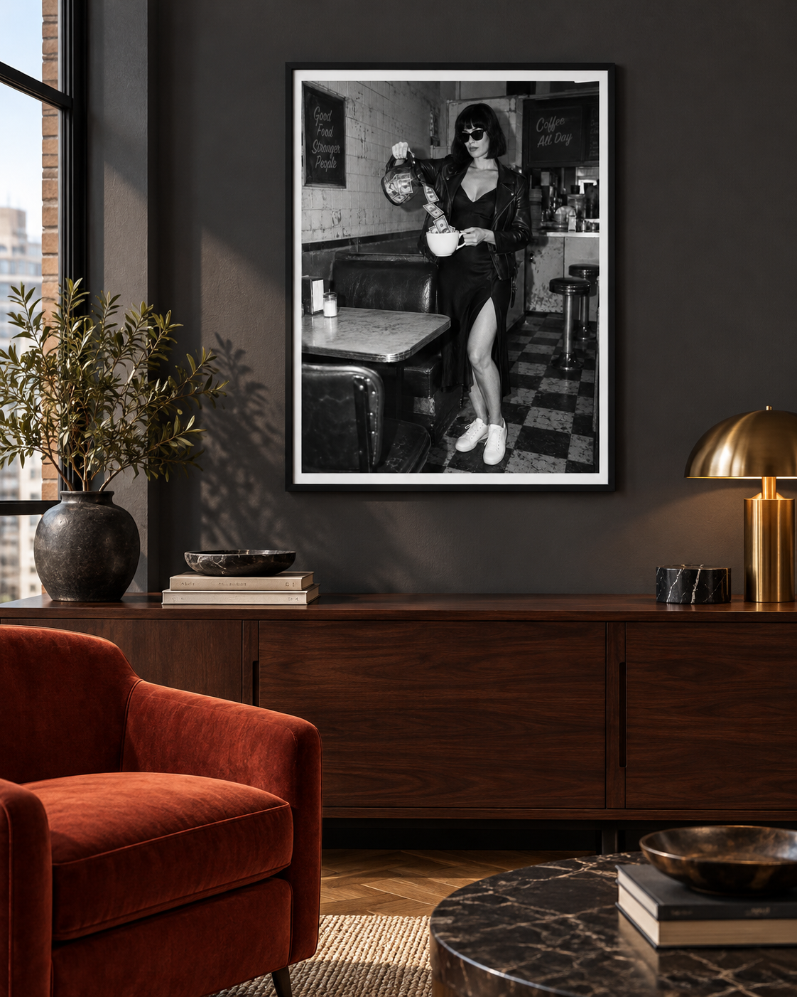 Dirty Money A — Sienna Ricci — interior setting