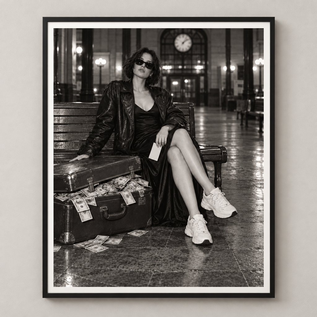 Excess Baggage — Sienna Ricci — framed artwork