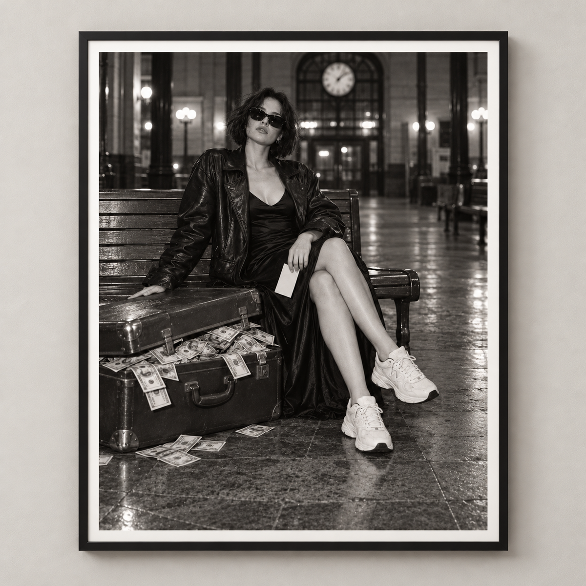 Excess Baggage — Sienna Ricci — framed artwork