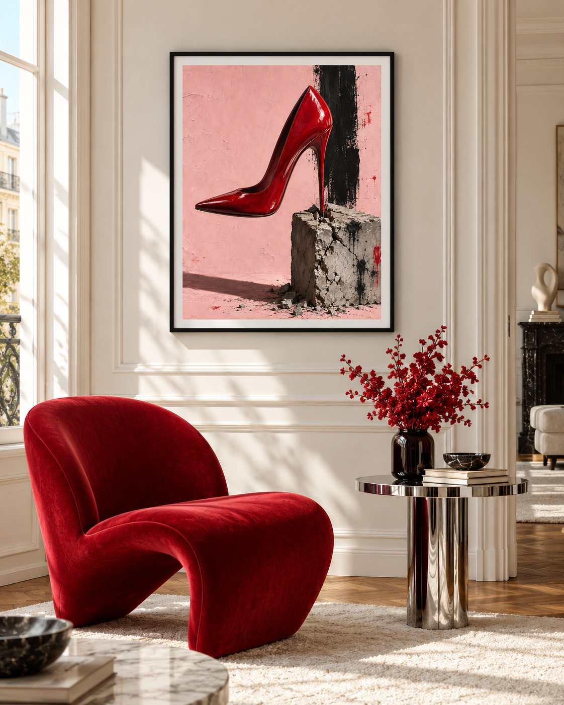 Heavy Steps — Sienna Ricci — interior setting