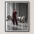 Power Games B — Sienna Ricci — framed artwork