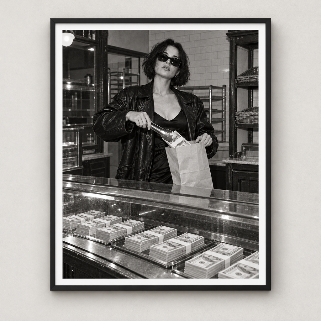 The Daily Bread — Sienna Ricci — framed artwork