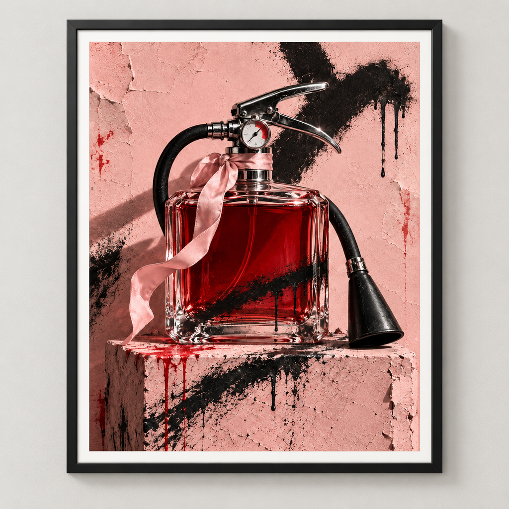 Too Hot to Handle — Sienna Ricci — framed artwork